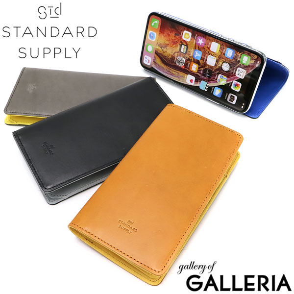 最大21%還元★6/13限定｜【商品レビューで＋5％】【セール30%OFF】スタンダードサプライ スマホケース STANDARD SUPPLY iPhoneケース スマホカバー COMBI iPhone LEATHER FOLIO S
