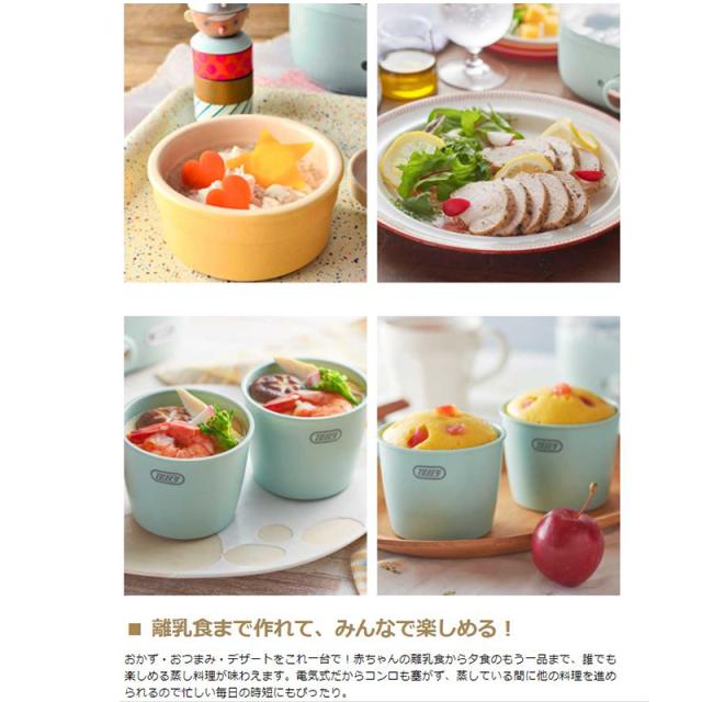 【商品レビューで＋5％】【正規品1年保証】Toffy フードスチーマー トフィー コンパクトフードスチーマー 調理家電 ラドンナ K-FS1の通販は