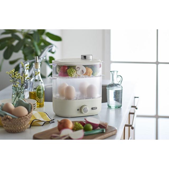 【商品レビューで＋5％】【正規品1年保証】Toffy フードスチーマー トフィー コンパクトフードスチーマー 調理家電 ラドンナ K-FS1の通販は