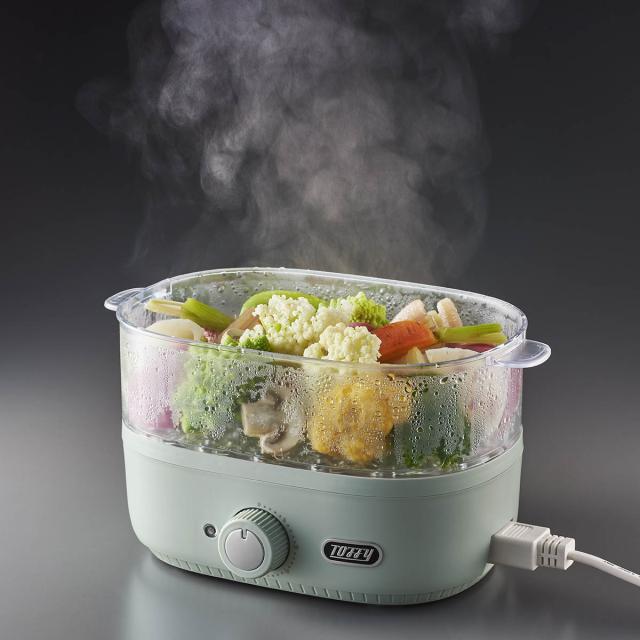 【商品レビューで＋5％】【正規品1年保証】Toffy フードスチーマー トフィー コンパクトフードスチーマー 調理家電 ラドンナ K-FS1の通販は