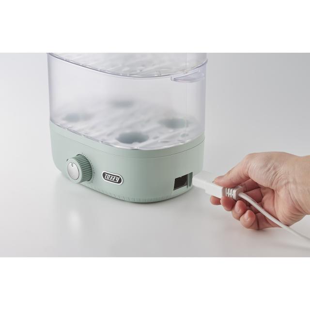 【商品レビューで＋5％】【正規品1年保証】Toffy フードスチーマー トフィー コンパクトフードスチーマー 調理家電 ラドンナ K-FS1の通販は