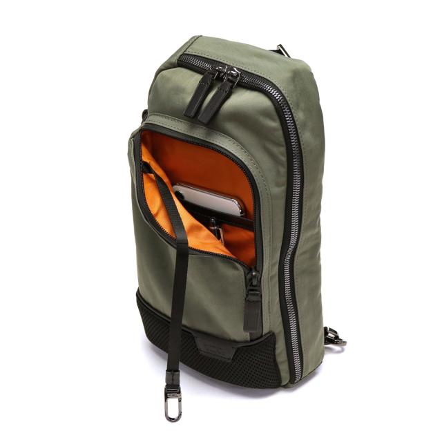 【新品級】TUMI トゥミ ハリソン ボディバッグ スリングバッグ ブラウン TUMI 最大49%☆9/1限定 正規品5年保証 トゥミ ボディバッグ