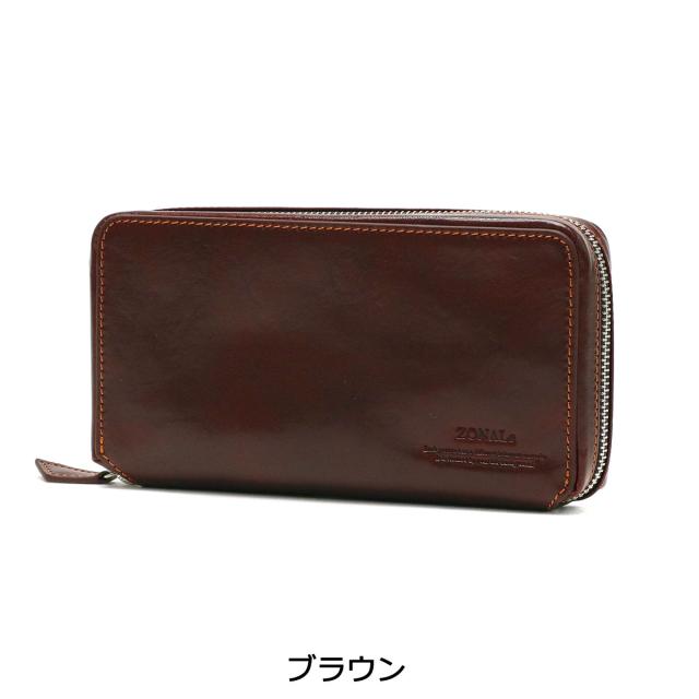 最大30%還元★5/3限定｜【5％OFFクーポン】【商品レビューで＋5％】ゾナール 長財布 ZONALe 小銭入れ付き 財布 RENZINA レンジナ ラウンドファスナー 長財布 大容量 革 本革 31087_1