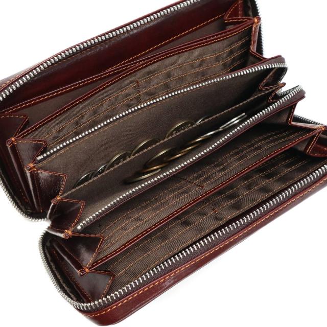 最大30%還元★5/3限定｜【5％OFFクーポン】【商品レビューで＋5％】ゾナール 長財布 ZONALe 小銭入れ付き 財布 RENZINA レンジナ ラウンドファスナー 長財布 大容量 革 本革 31087_15