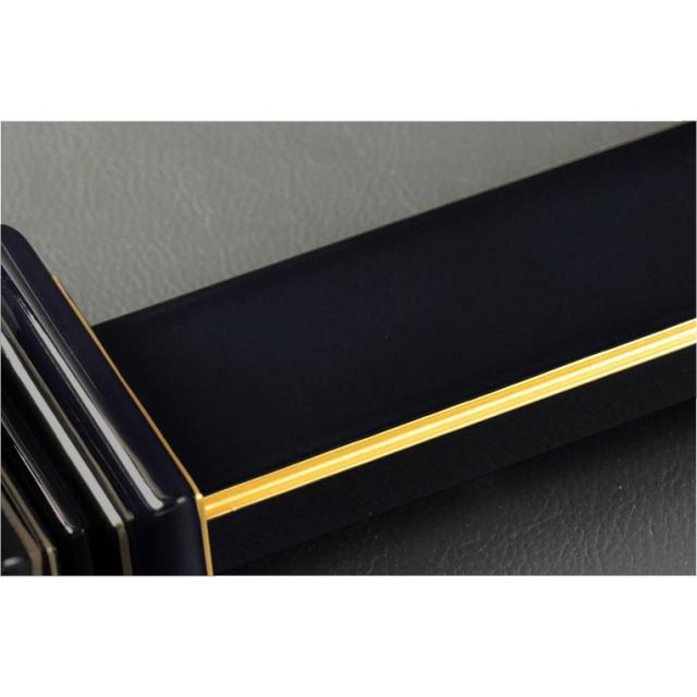 国産位牌【国産会津塗・高級位牌：本漆なす紺塗 ・沈金　和讃（わさん）呂門5.0寸】仏壇・位牌　送料無料の通販は