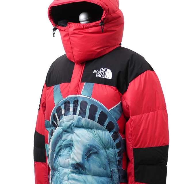 新品 シュプリーム SUPREME x ザ ノースフェイス THE NORTH FACE Statue of Liberty Baltoro  Jacket バルトロ ダウン ジャケット RED レ｜au PAY マーケット