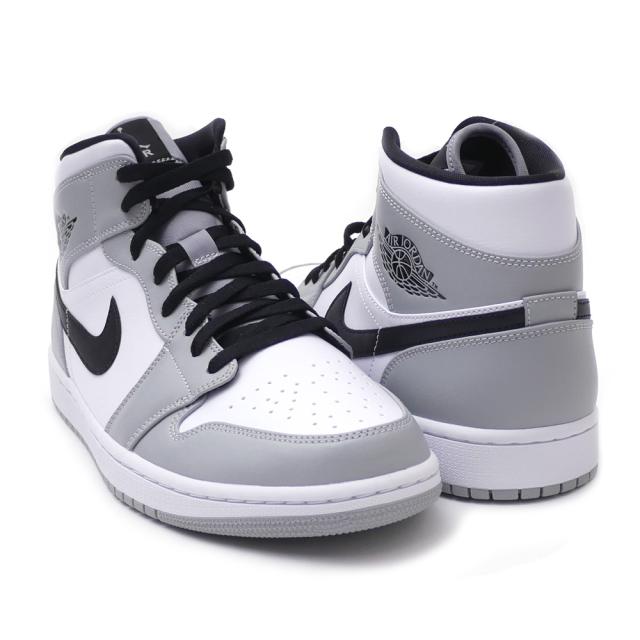 grey black and white jordan 1