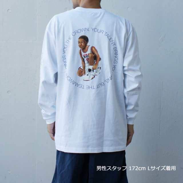 新品 アップルバム APPLEBUM Barcelona '92 Boy L/S Tee 長袖Tシャツ ロンティー ロンT ボーイ 少年 WHITE  ホワイト 白 TOPSの通販はau PAY マーケット - essense