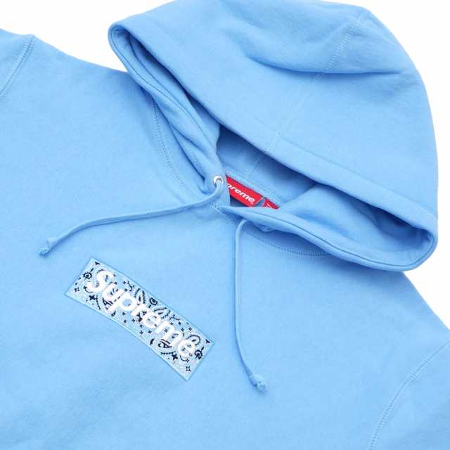 blue hoodie supreme