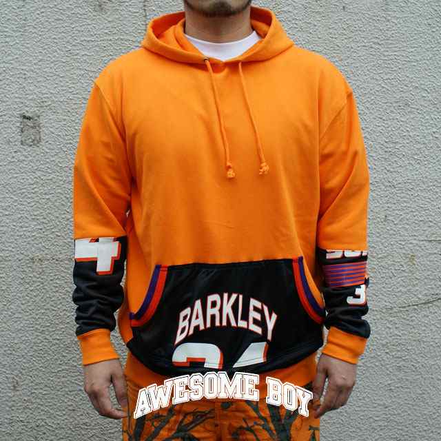 Awesome Boy X Ichiryu Made Remake Basketball Hoodie リメイク バスケットボール パーカー Orange オレンジ Swt Hoodyの通販はau Pay マーケット Essense