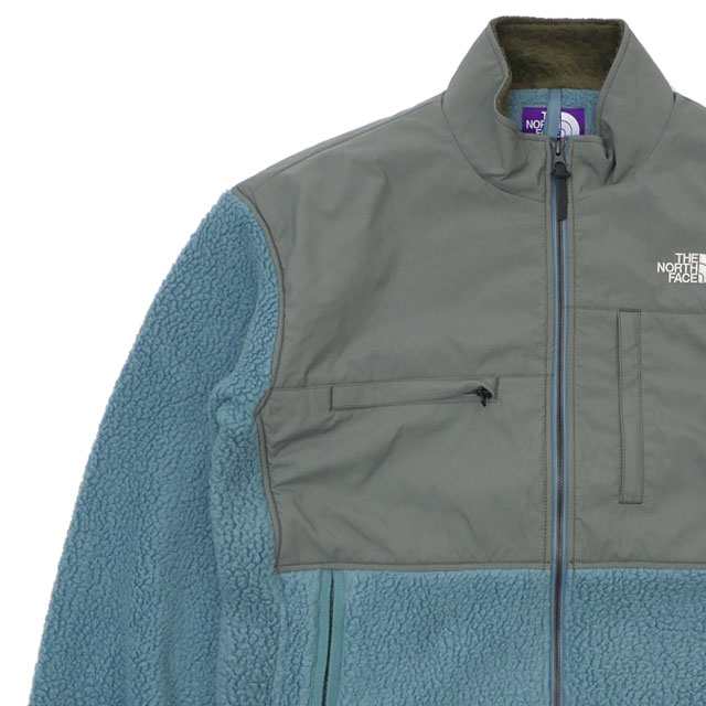 the north face purple label field denali coat