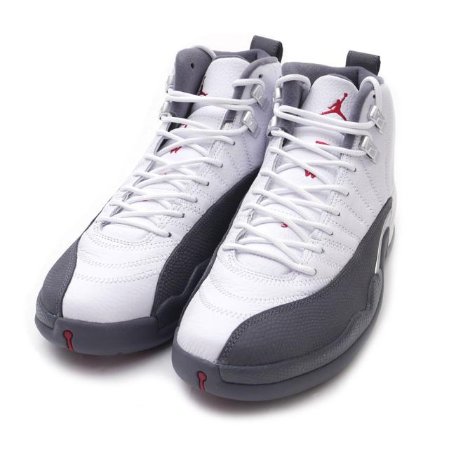 retro 12 gym red dark grey