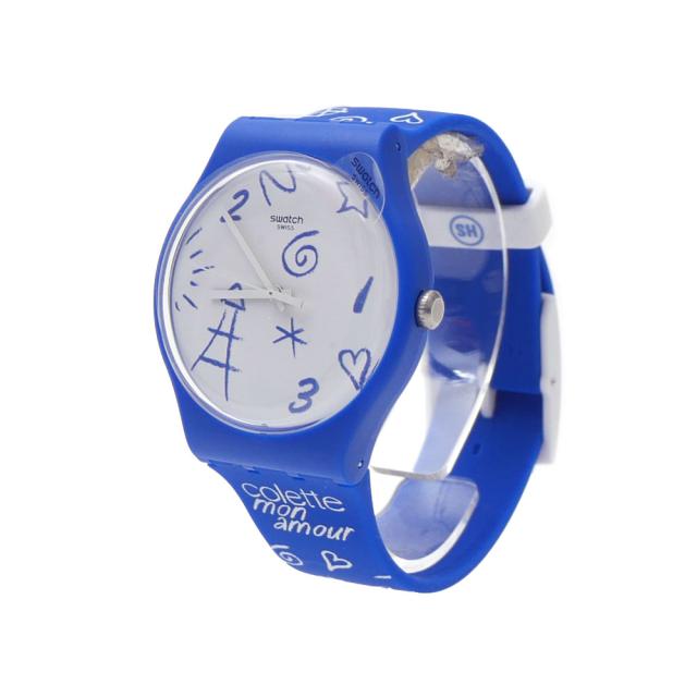 SWATCH x colette Mon Amour – Watch Blue | Highsnobiety Shop