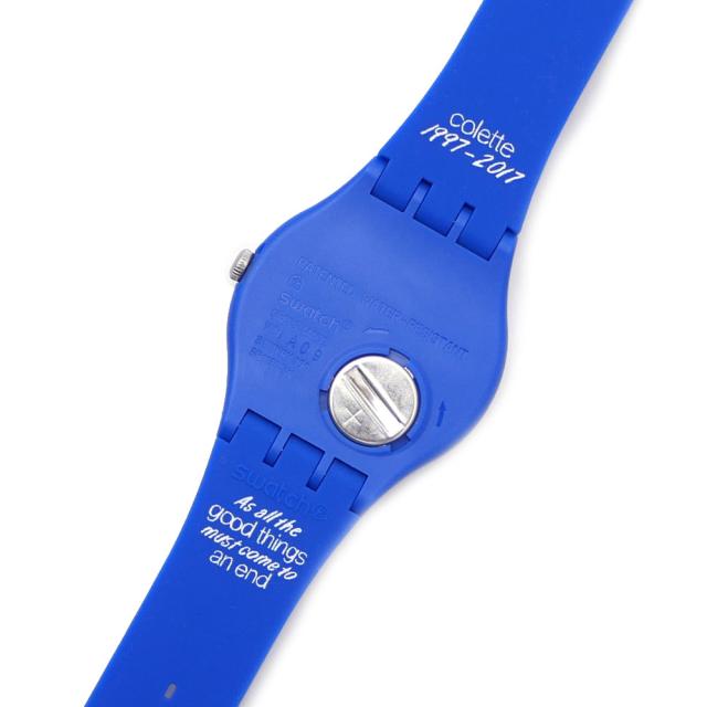 ハイスノバイエティ Highsnobiety x コレット Colette Mon Amour TOKYO SWATCH スウォッチ 腕時計 BLUE  ブルー グッズの通販はau PAY マーケット - essense