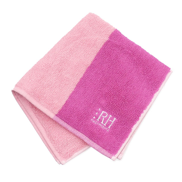 新品 ロンハーマン Ron Herman 2 Tone Color Th ハンドタオル Pink ピンク グッズの通販はau Wowma Essense