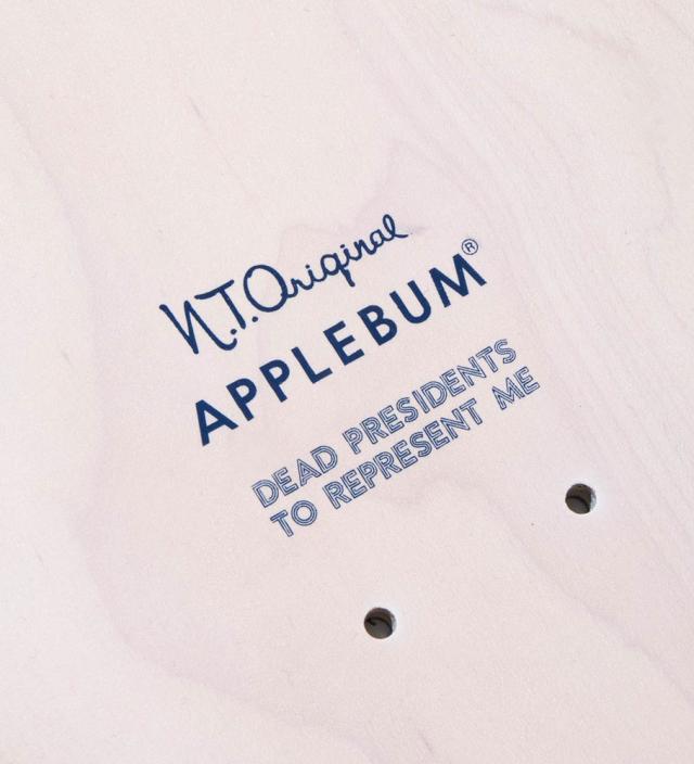 [期間限定ポイント20倍！] 新品 アップルバム APPLEBUM x N.T.Original Dead President Skate Deck スケートデッキ MULTI マルチ グッズ