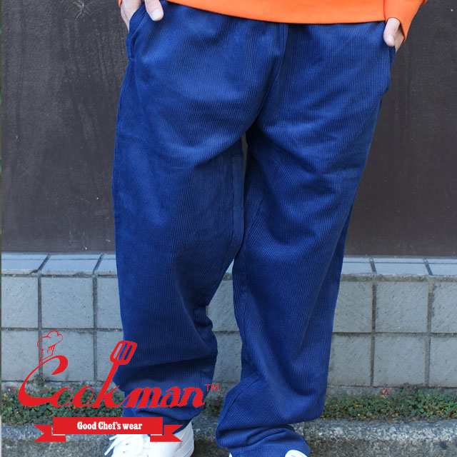 クックマン Cookman Chef Pants Corduroy シェフ パンツ コーデュロイ NAVY ネイビー 紺 メンズ レディース  999005731047 パンツ｜au PAY マーケット