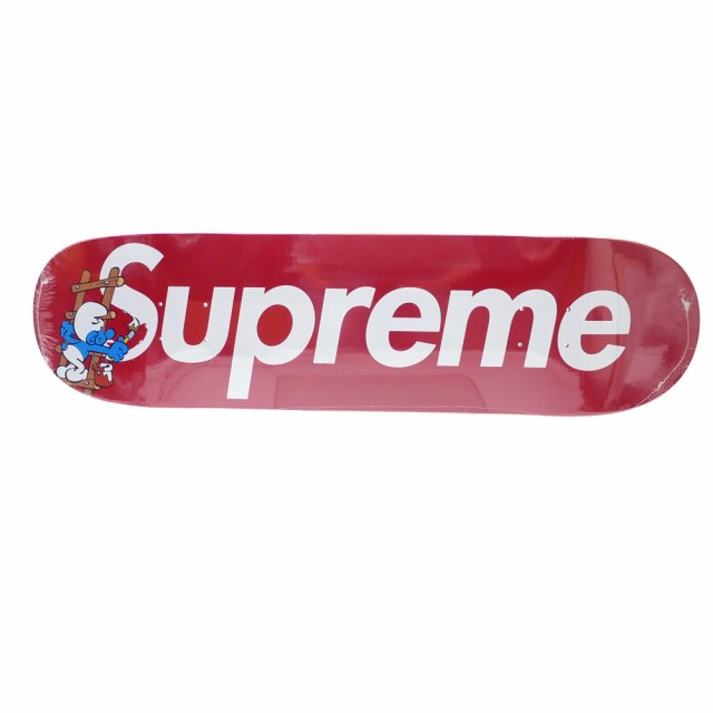 高価値】 smurfs スケーボード Supreme smurfs skate board ポンパドー