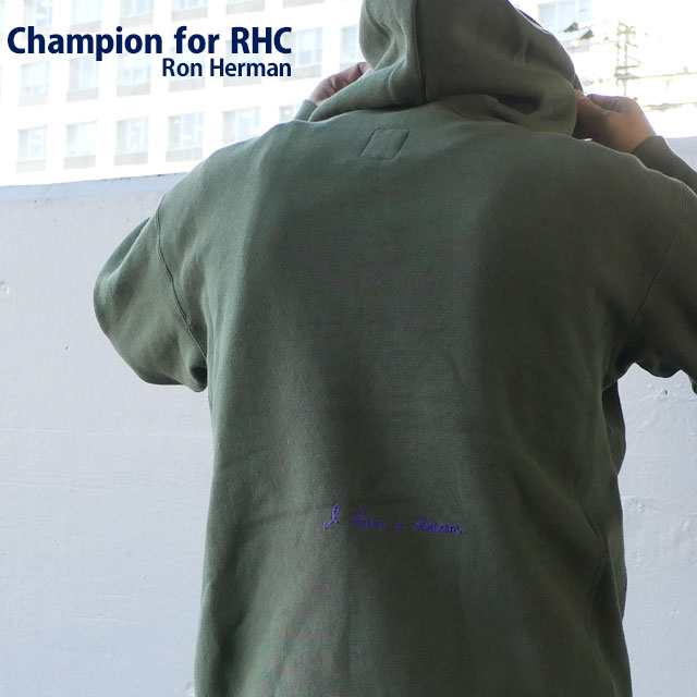 【数量限定特別価格】 新品 ロンハーマン RHC Ron Herman x チャンピオン Champion I have a dream  Reverse weave Hoodie パーカー KHAKI｜au PAY マーケット