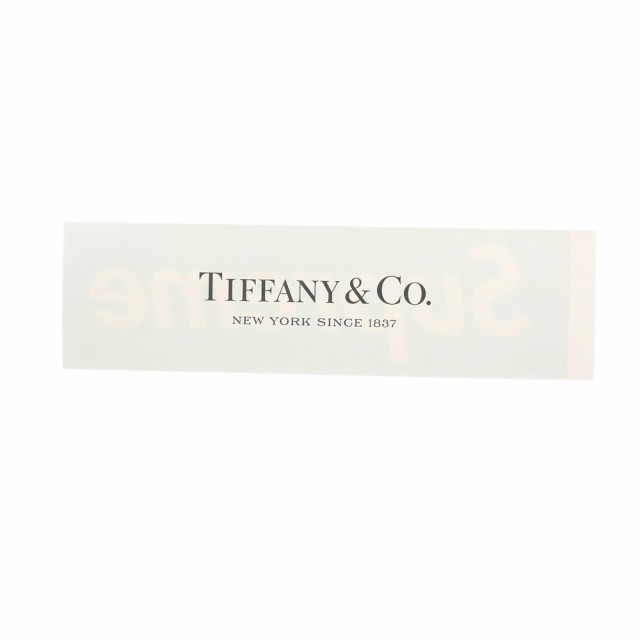 新品 シュプリーム SUPREME x ティファニー TIFFANY&CO. Box Logo ...