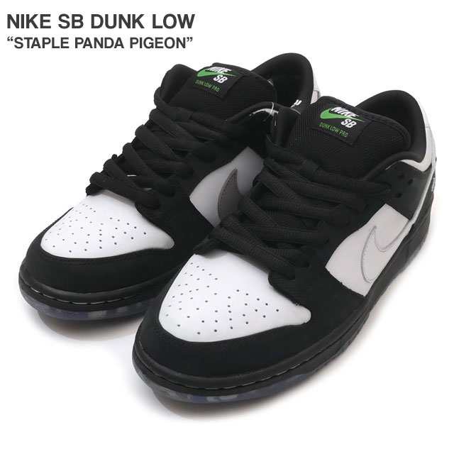 新品 ナイキ NIKE SB DUNK LOW PRO OG QS PANDA PIGEON ダンクSB BLACK