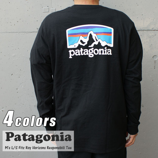 新品 パタゴニア Patagonia Ms L/S Fitz Roy Horizons Responsibili Tee フィッツロイ ホライゾンズ レスポンシビリ 長袖Tシャツ 38514 アウトドア キャンプ TOPSの通販は