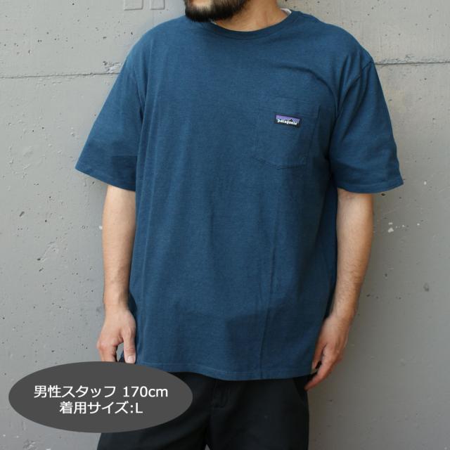 新品 パタゴニア Patagonia Ms Regenerative Organic Certified Cotton LW Pocket Tee リジェネラティブ オーガニック サーティファイド コットン ライトウェイト ポケット Tシャツ 53255 アウトドア キャンプ 半袖Tシャツの通販は