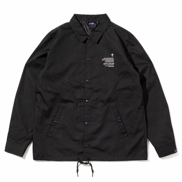 新品 アップルバム APPLEBUM SNP Coach Jacket コーチジャケット BLACK