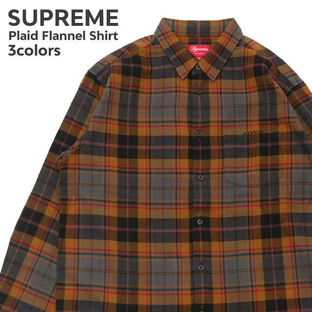 Supreme S/S Plaid Flannel Shirt 半袖ネルシャツ