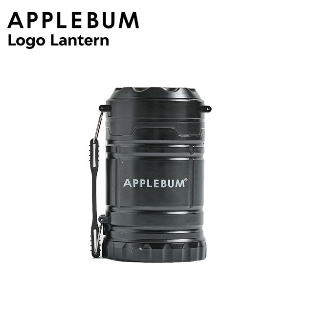 アップルバム APPLEBUM Logo Lantern ロゴ ランタン BLACK ブラック 黒