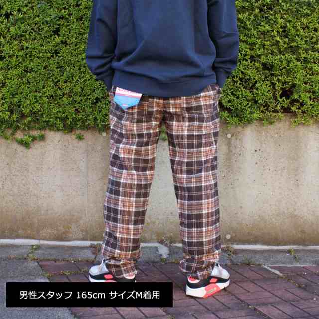 新品 クックマン Cookman Chef Pants シェフ パンツ Wool Mix Tartan