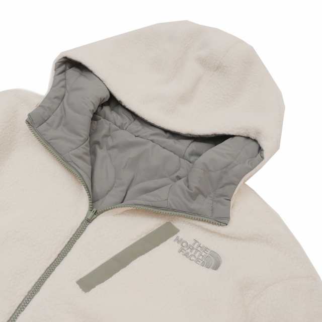 新品 ザ ノースフェイス ホワイトレーベル THE NORTH FACE WHITE LABEL RIMO RVS FLEECE HOODIE  フリース ジップパーカー CREAM クリーム｜au PAY マーケット