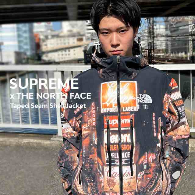 数量限定特別価格】 新品 シュプリーム SUPREME x ザ ノースフェイス THE NORTH FACE Taped Seam Shell  Jacket ジャケット TIMES SQUARE OUTERの通販はau PAY マーケット - essense | au PAY  マーケット－通販サイト