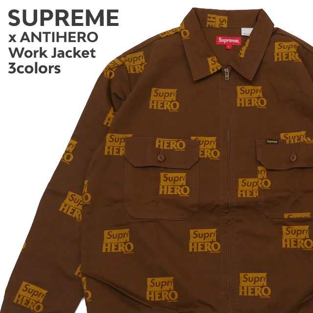 最大73%OFFクーポン シュプリーム supreme antihero ワークジャケット