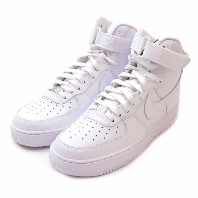 新品 ナイキ NIKE AIR FORCE 1 HIGH 07 エアフォース1 WHITE/WHITE