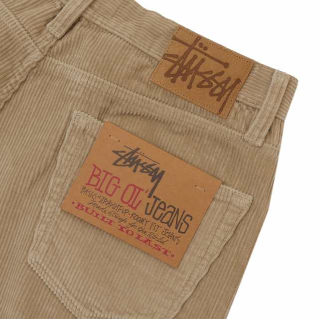 新品 ステューシー STUSSY Corduroy Big Ol Jeans コーデュロイパンツ