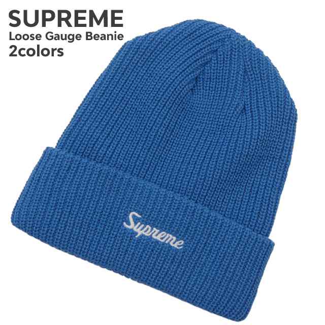 新品 シュプリーム SUPREME Loose Gauge Beanie ルーズゲージ ビーニー ヘッドウェア｜au PAY マーケット