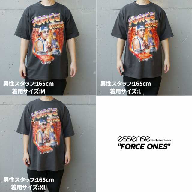 新品 アップルバム APPLEBUM essense別注 FORCE ONES Overdyed T-shirt