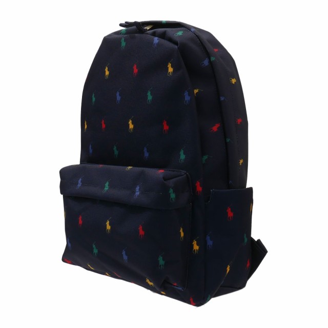 新品 ポロ ラルフローレン POLO RALPH LAUREN Pony Backpack ビッグポニー バックパック リュック NAVY MULTI  ネイビー マルチ キッズ グッズの通販はau PAY マーケット - essense | au PAY マーケット－通販サイト