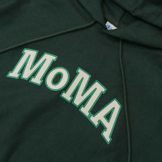 新品 モマ MoMA x チャンピオン Champion Reverse Weave Hoodie