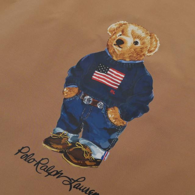 新品 ポロ ラルフローレン POLO RALPH LAUREN ポロベア Shopping Bag ショッピングバッグ トートバッグ BROWN ブラウン 茶 グッズ