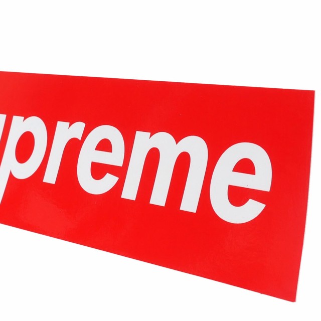 新品 シュプリーム SUPREME Box Logo Sticker RED レッド BOXロゴ ボックスロゴ ステッカー ストリート スケート  スケーター グッズ｜au PAY マーケット