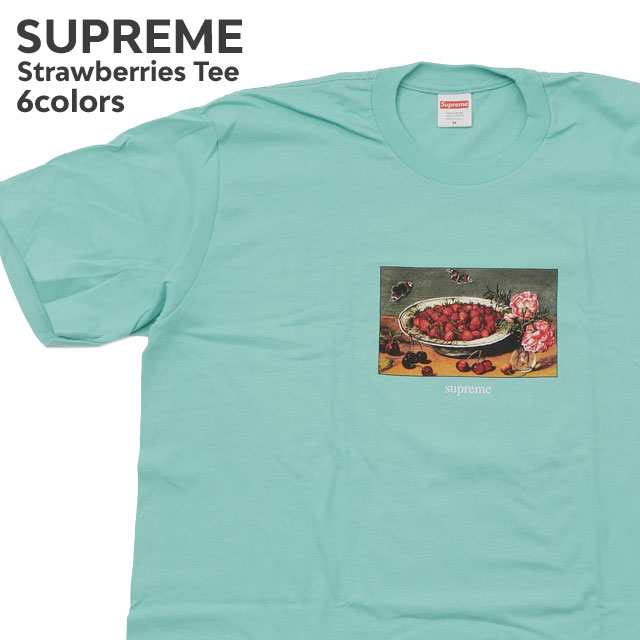 Supreme Strawberries Tee 23SS 黒