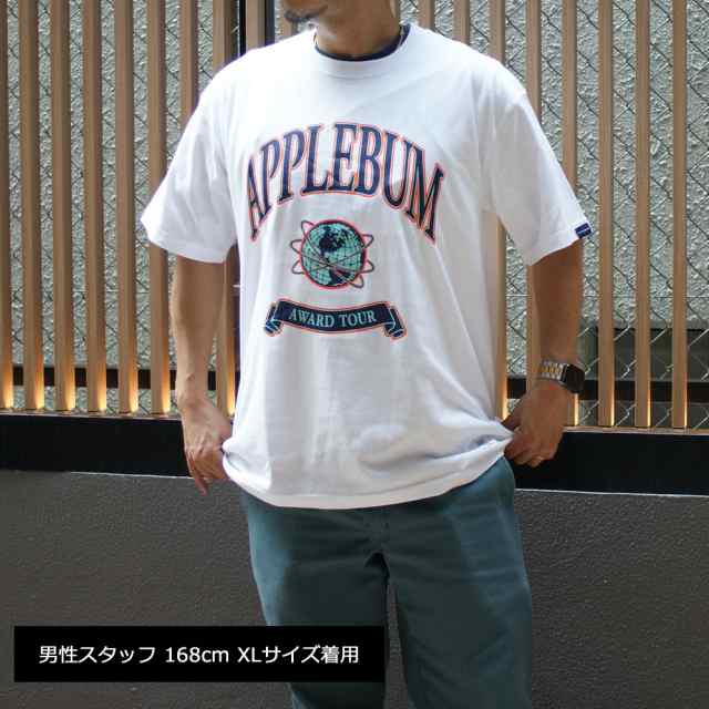 新品 アップルバム APPLEBUM College Logo T-shirt カレッジロゴ T ...