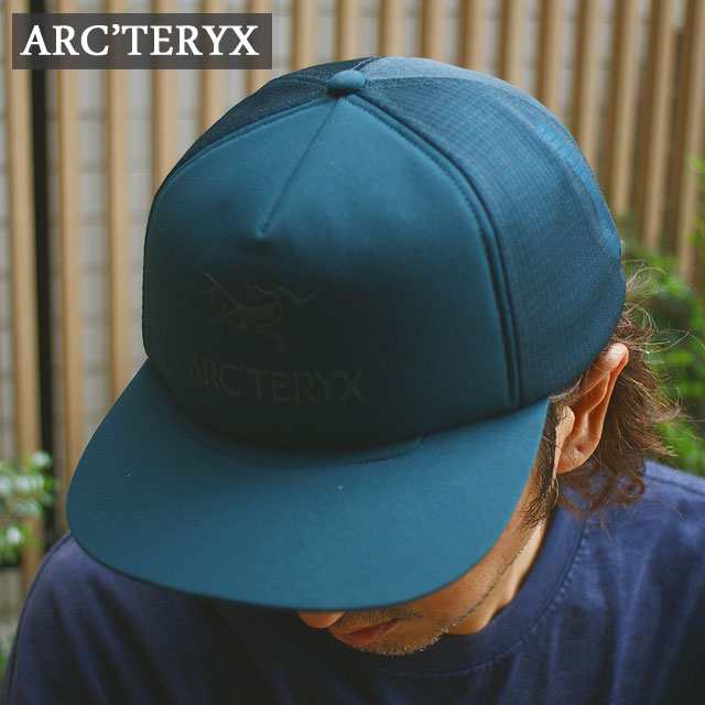 新品 アークテリクス ARC'TERYX Logo Trucker Flat Cap キャップ