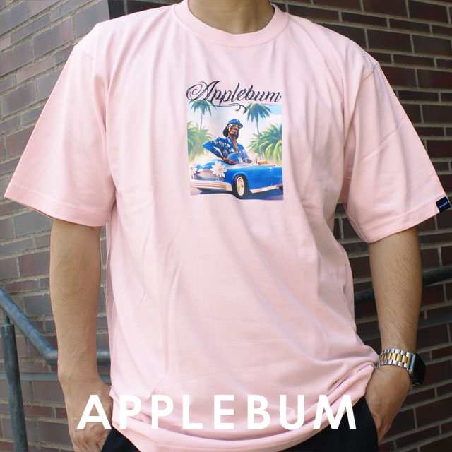 新品 アップルバム APPLEBUM Let Me Ride T-shirt Tシャツ LIGHT PINK