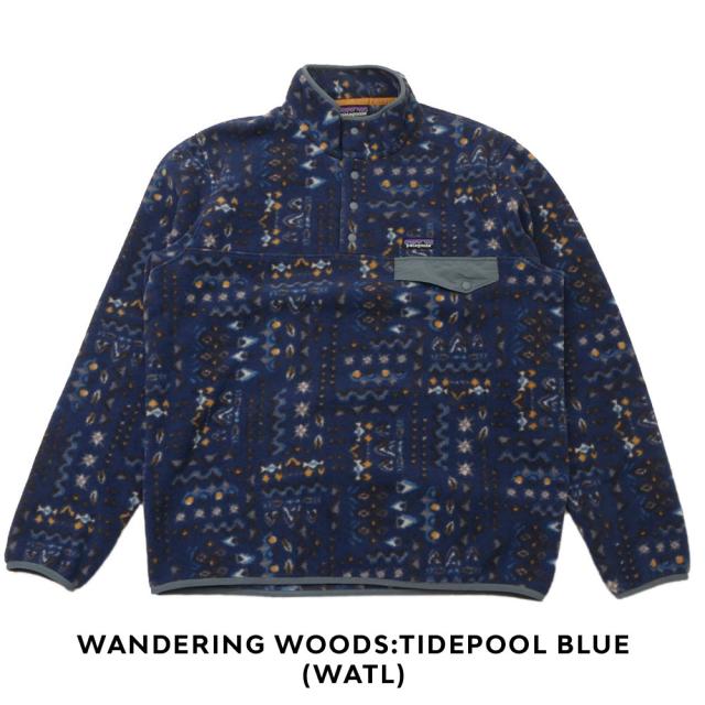 専用 Patagonia SYNCHILLA/タイダイ/サンダー/シンチラ 新品 パタゴニア Patagonia Ms Lightweight Synchilla Snap-T