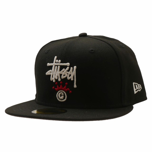 新品 ステューシー STUSSY COPYRIGHT CROWN NEW ERA CAP ニューエラ キャップ BLACK ブラック  ヘッドウェア｜au PAY マーケット