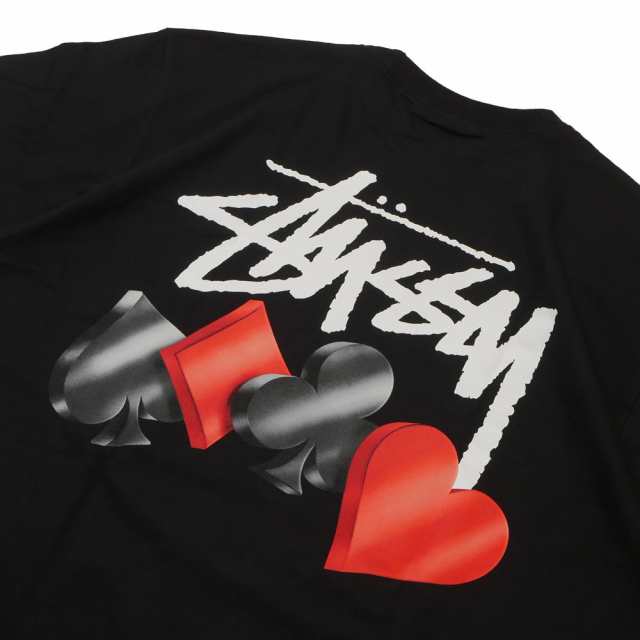 SUITS TEE stussy black | hartwellspremium.com