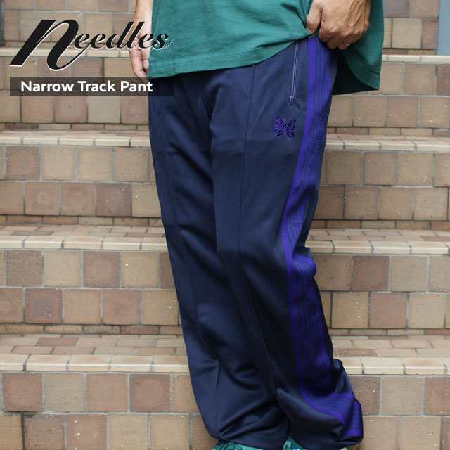 数量限定特別価格】 新品 ニードルズ NEEDLES Narrow Track Pant Poly Smooth ナロー トラック パンツ NAVY  ネイビー ニードルス ネペンテス パンツの通販はau PAY マーケット - essense | au PAY マーケット－通販サイト